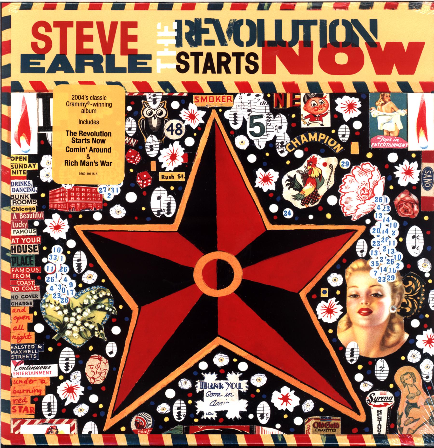 Steve Earle-The Revolution Starts Now-LP Vinyl-1 Steve Earle-The Revolution Starts Now-LP Vinyl