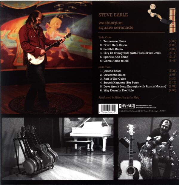 Steve Earle-Washington Square Serenade-LP Vinyl