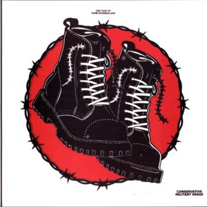 Conservative Military Image-One Year Of Dumb Skinhead Shit-red LP Vinyl