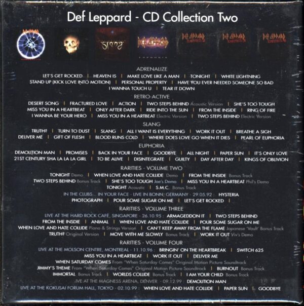 Def Leppard-CD Collection Volume 2 Box Set-CD