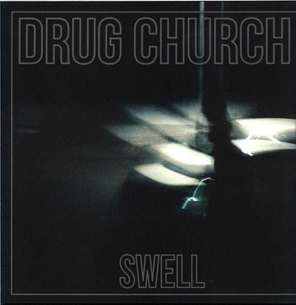 Drug Church-Swell-green black splatter 12 Vinyl