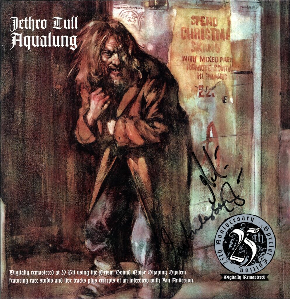 Jethro Tull-Aqualung (25th Anniversary Special Edition) signed-LP Vinyl