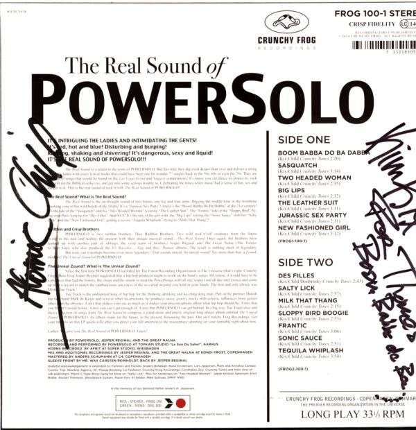 Powersolo-The Real Sound-LP Vinyl