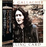 Rory Gallagher-Calling Card Japan 1979 signed-LP Vinyl