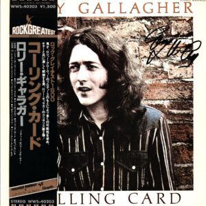 Rory Gallagher-Calling Card Japan 1979 signed-LP Vinyl