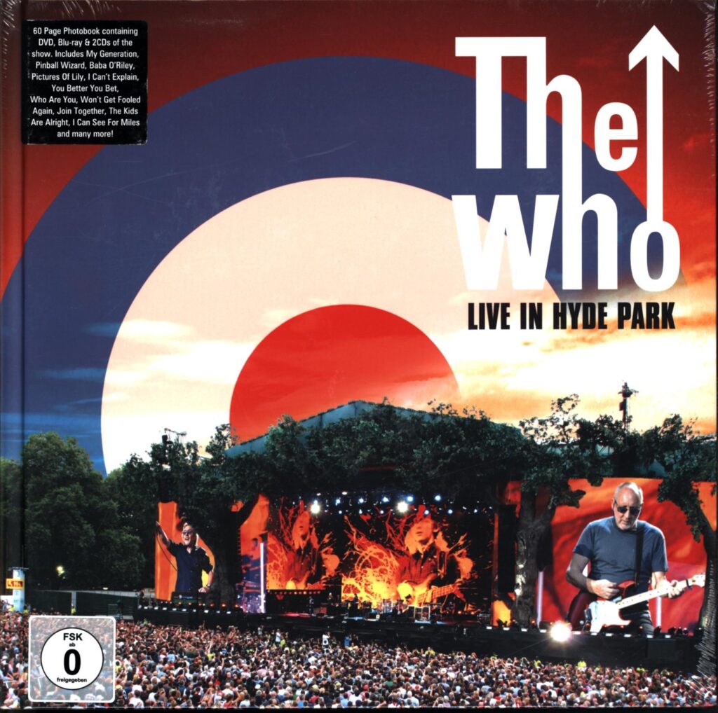 The Who-Live In Hyde Park Photobook-CD
