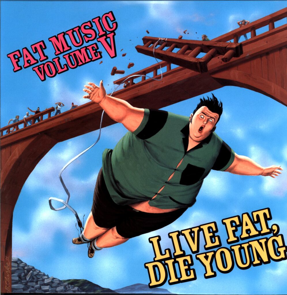 Various-Fat Music Volume V Live Fat Die Young US 2001-LP Vinyl