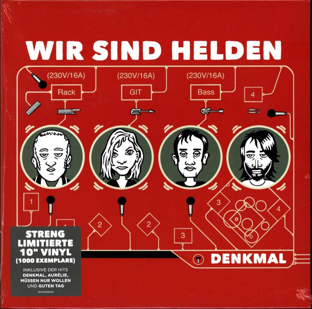 Wir Sind Helden-Denkmal-10 Vinyl