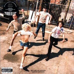 Amyl and The Sniffers-Cartoon Darkness cartoon black-LP Vinyl