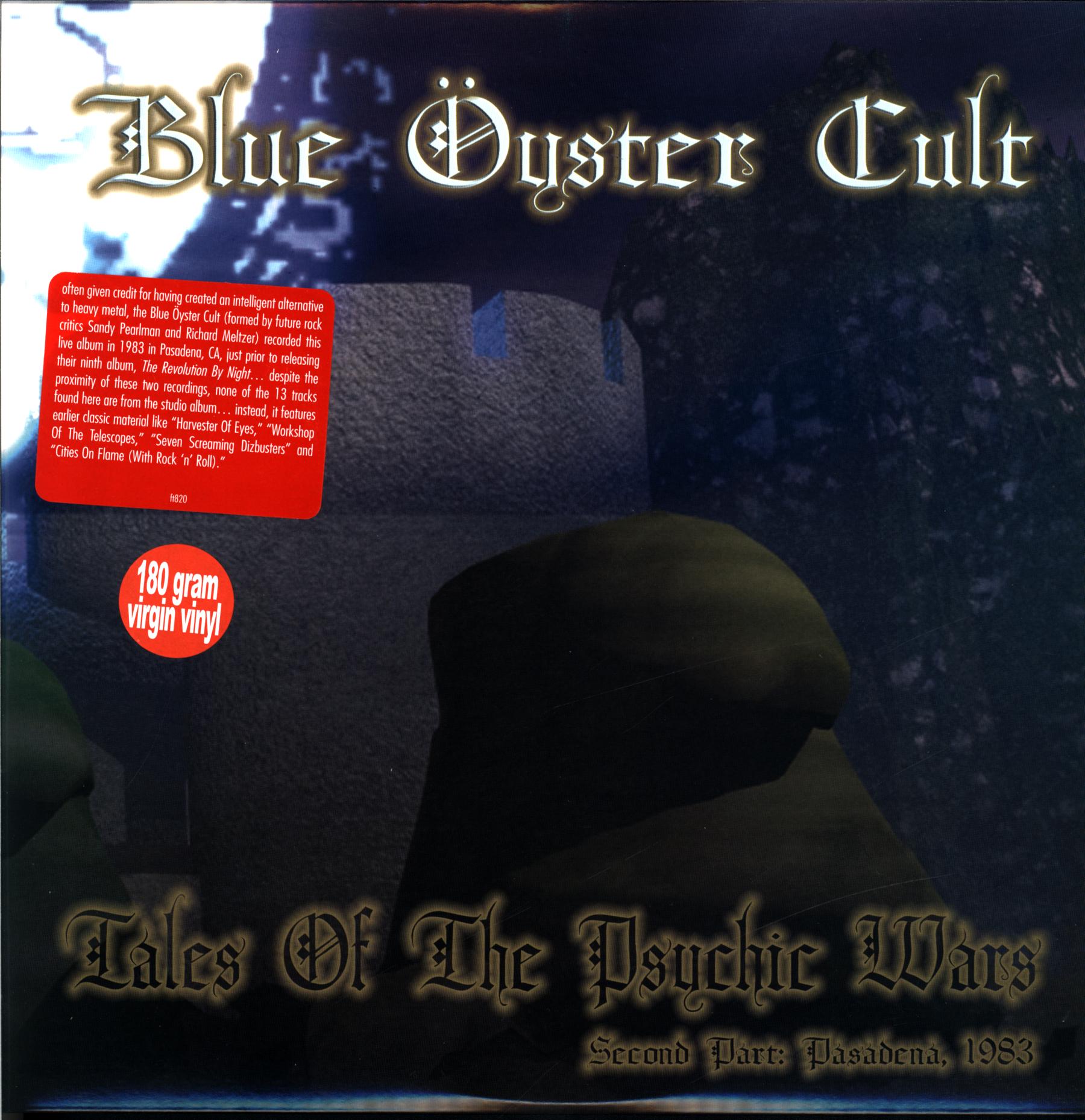 Blue Öyster Cult-Tales Of The Psychic Wars - Second Part Pasadena 1983-LP Vinyl-1 Blue Öyster Cult-Tales Of The Psychic Wars - Second Part Pasadena 1983-LP Vinyl
