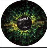 Lifesick-Misanthropy-black smoke green yellow splatter LP Vinyl