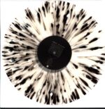 Lifesick-Swept In Black-clear black bone splatter LP Vinyl