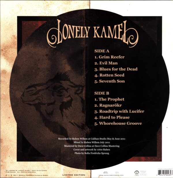 Lonely Kamel-Dust Devil white-LP Vinyl