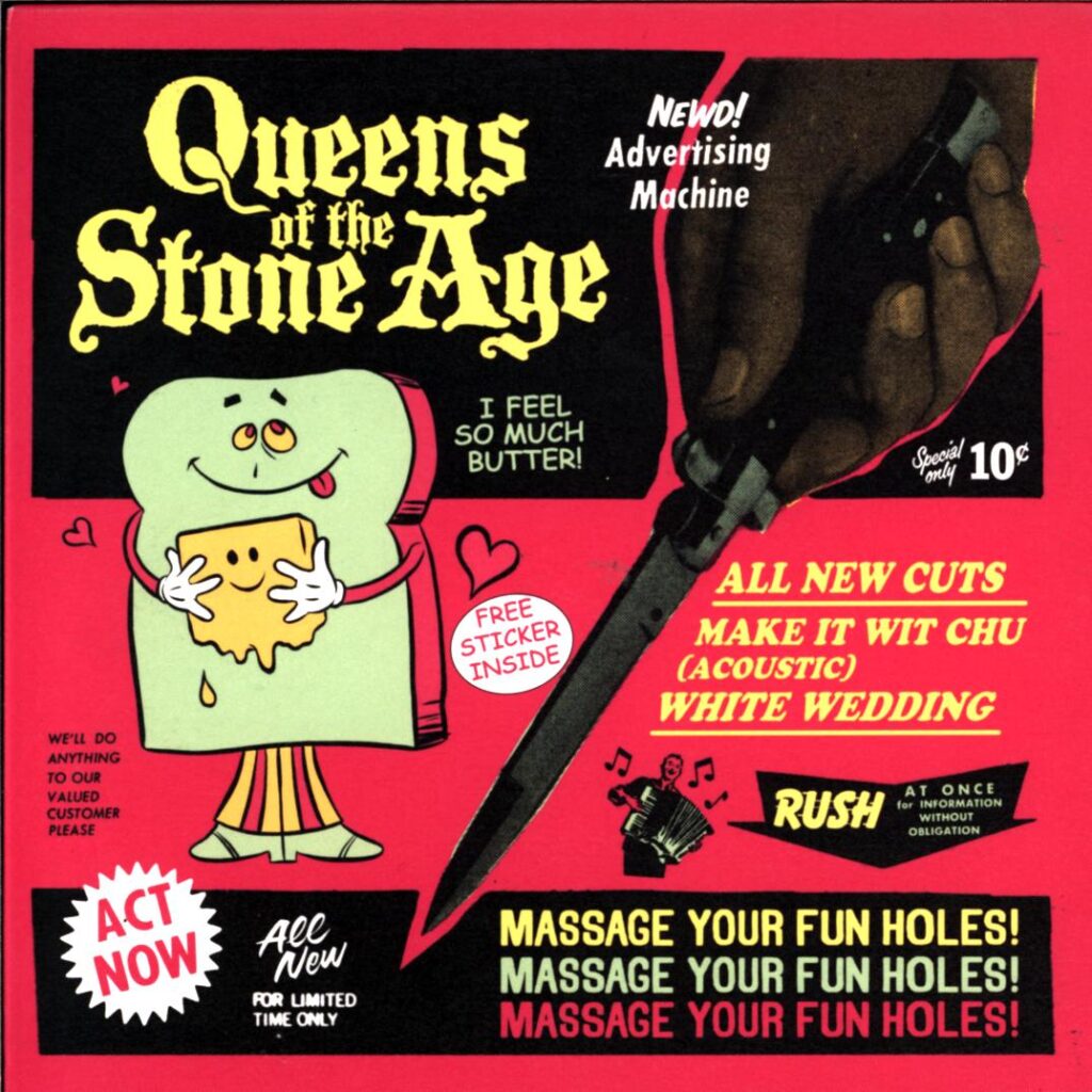 Queens Of The Stone Age-Make It Wit Chu (Acoustic) - White Wedding-7 Vinyl