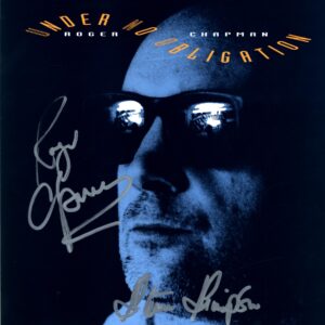 Roger Chapman-Under No Obligation signed-LP Vinyl