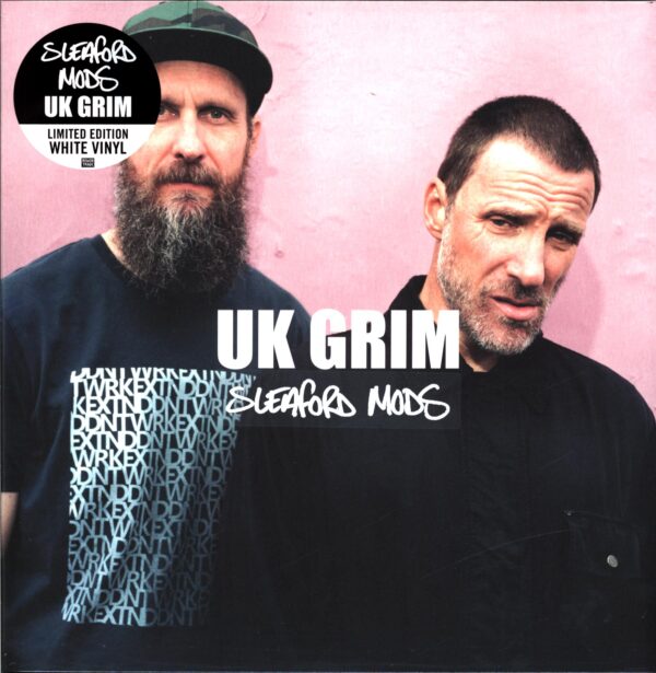 Sleaford Mods-UK Grim white-LP Vinyl