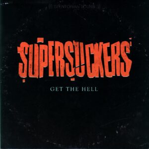 Supersuckers-Get The Hell white marbled signed-LP Vinyl