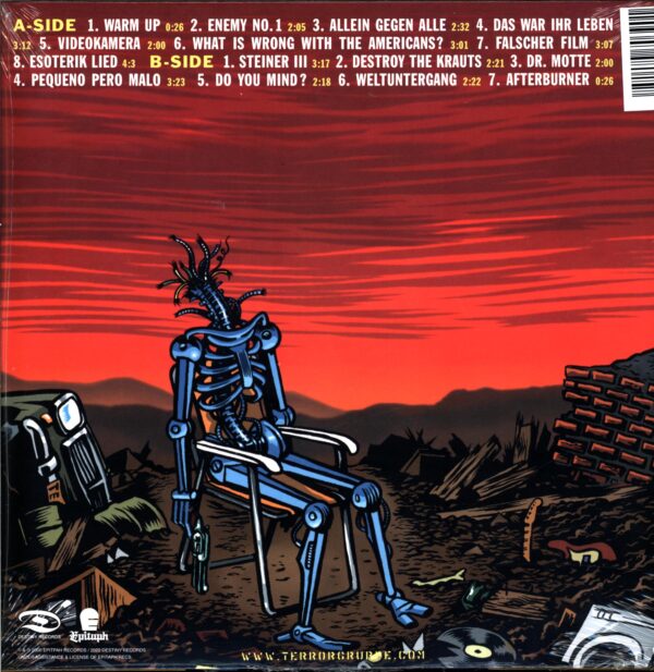 Terrorgruppe-1 World - 0 Future rot-LP Vinyl