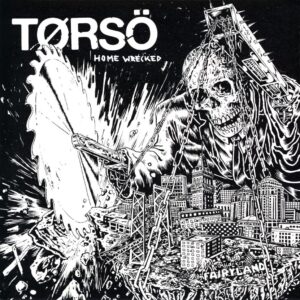 Tørsö-Home Wrecked white black splatter-7 Vinyl