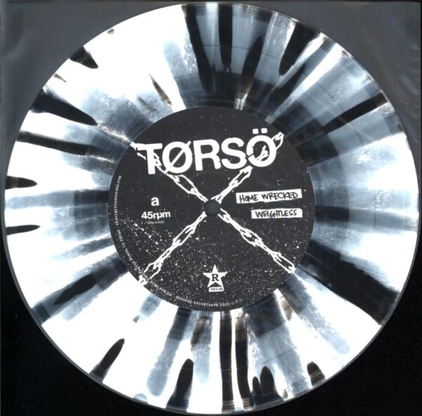 Tørsö-Home Wrecked white black splatter-7 Vinyl