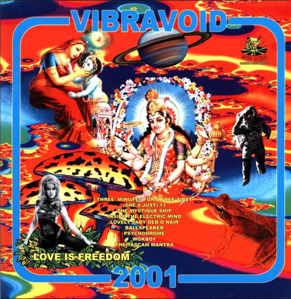 Vibravoid-2001 Love Is Freedom blue-LP Vinyl