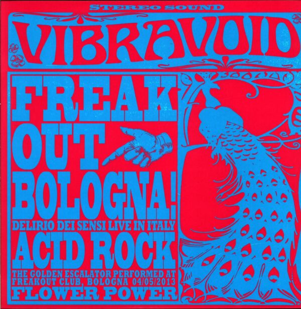 Vibravoid-Freak Out Bologna! red-blue-LP Vinyl