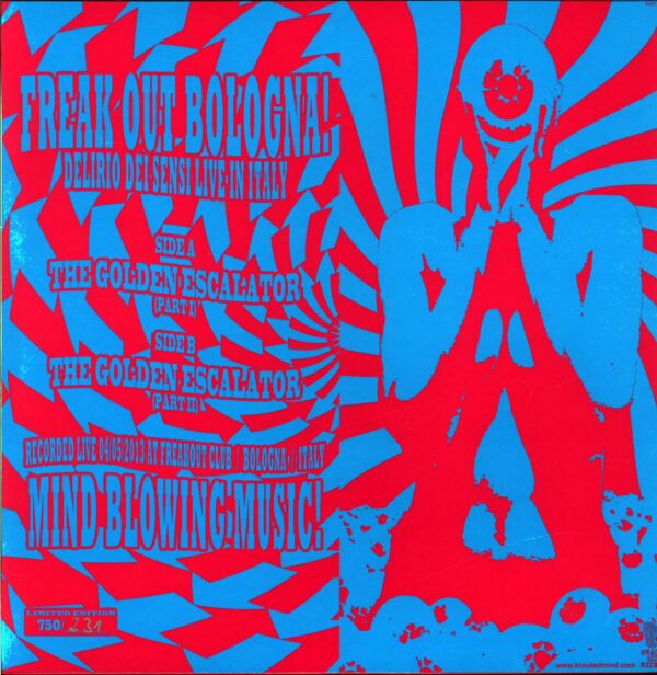 Vibravoid-Freak Out Bologna! red-blue-LP Vinyl