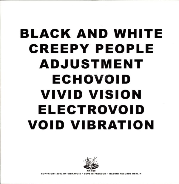 Vibravoid-Void Vibration white-LP Vinyl