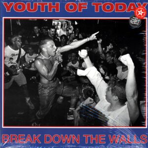 Youth Of Today-Break Down The Walls clear red-LP Vinyl