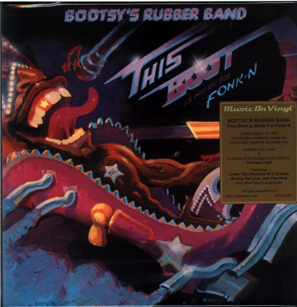 Bootsy's Rubber Band-This Boot Is Made For Fonk-N-magenta LP Vinyl