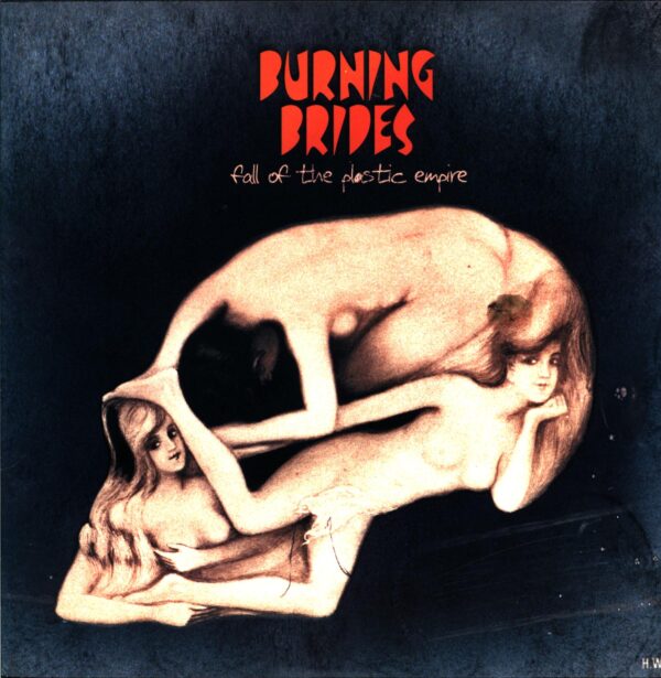 Burning Brides-Fall Of The Plastic Empire blue-LP Vinyl