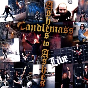 Candlemass-Ashes To Ashes - Live blue yellow-LP Vinyl