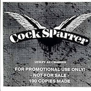 Cock Sparrer-Guilty As Charged-promo blue LP Vinyl