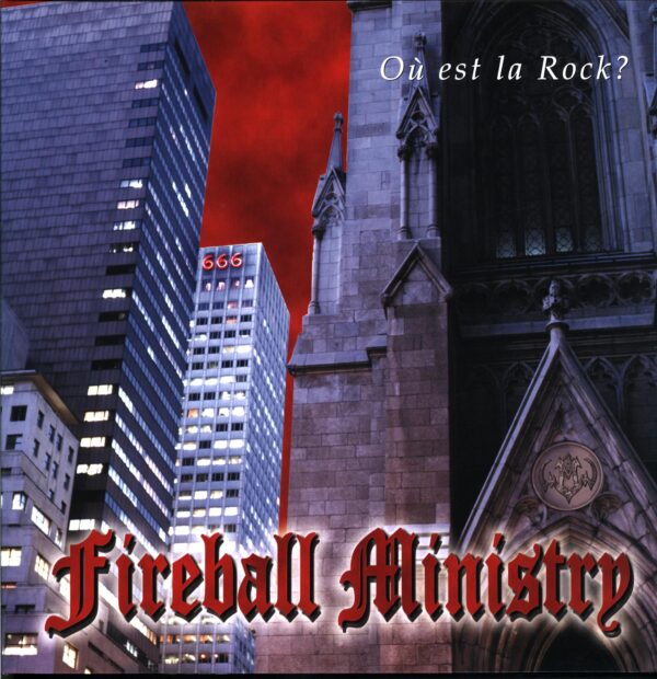 Fireball Ministry-Où Est La Rock white brown splatter-LP Vinyl