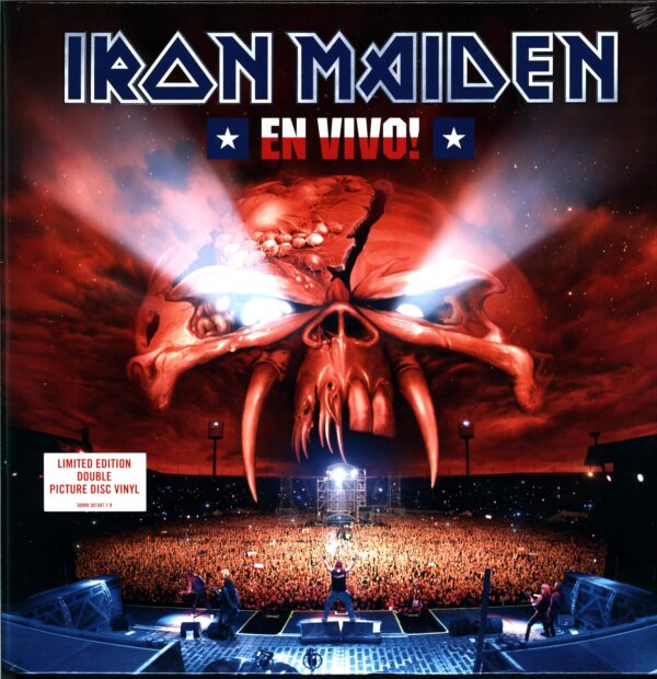 Iron Maiden-En Vivo! Picture Disc-LP Vinyl