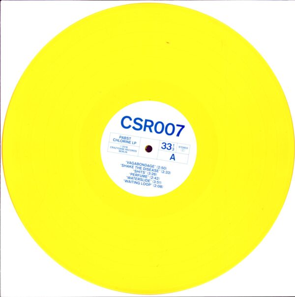 Pabst-Chlorine yellow-LP Vinyl