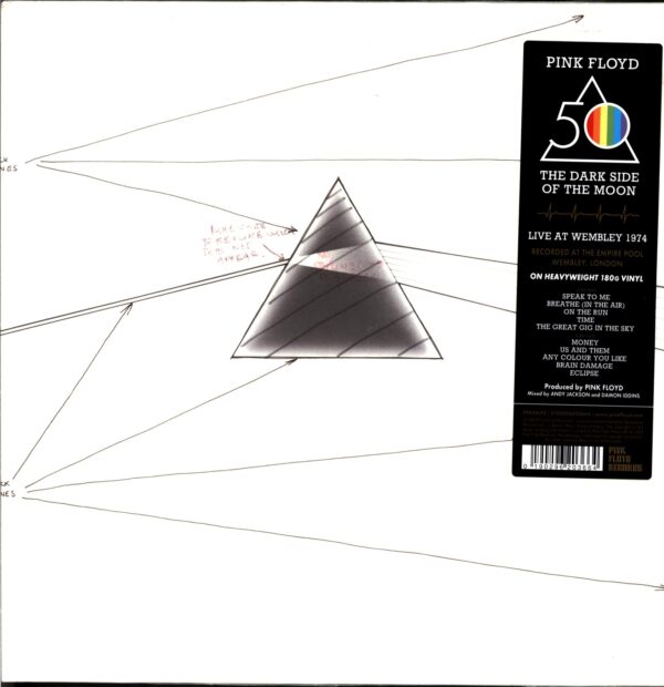 Pink Floyd-The Dark Side Of The Moon (Live At Wembley 1974)-LP Vinyl