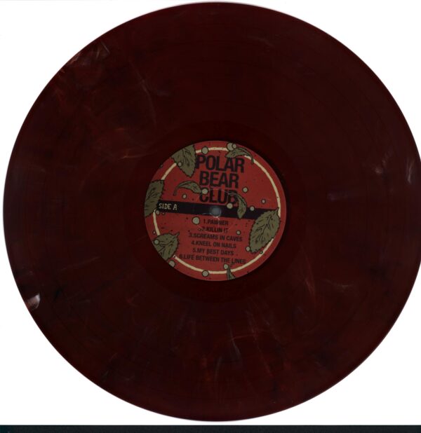 Polar Bear Club-Clash Battle Guilt Pride red marbled-LP Vinyl