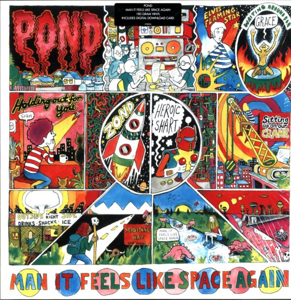 Pond-Man It Feels Like Space Again-LP Vinyl