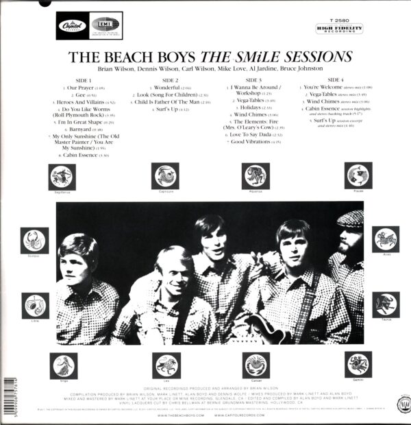 The Beach Boys-Smile Sessions-LP Vinyl