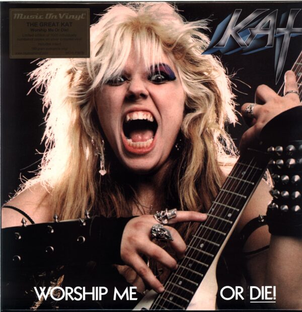 The Great Kat-Worship Me Or Die!-silver LP Vinyl