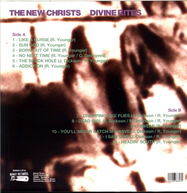 The New Christs-Divine Rites-LP Vinyl