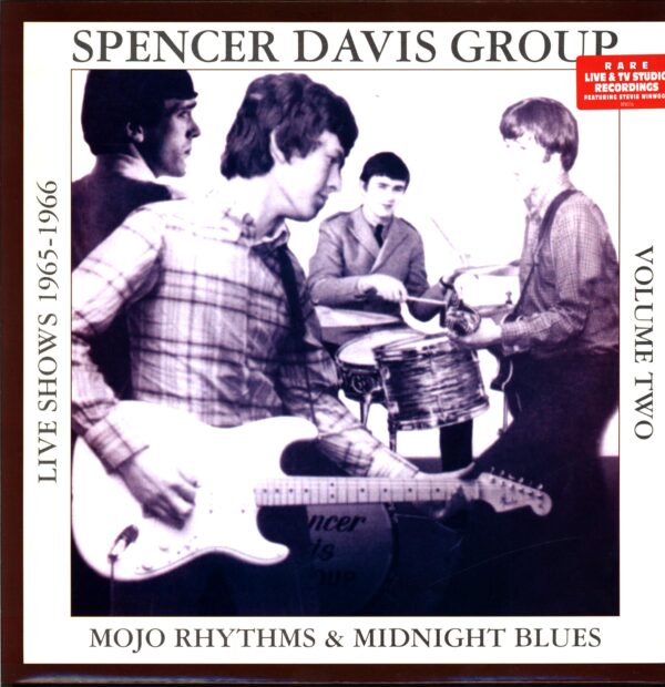 The Spencer Davis Group-Mojo Rhythms And Midnight Blues Volume Two Live Shows 1965-1966-LP Vinyl