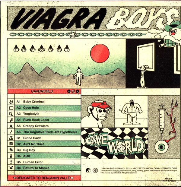 Viagra Boys-Cave World-LP Vinyl