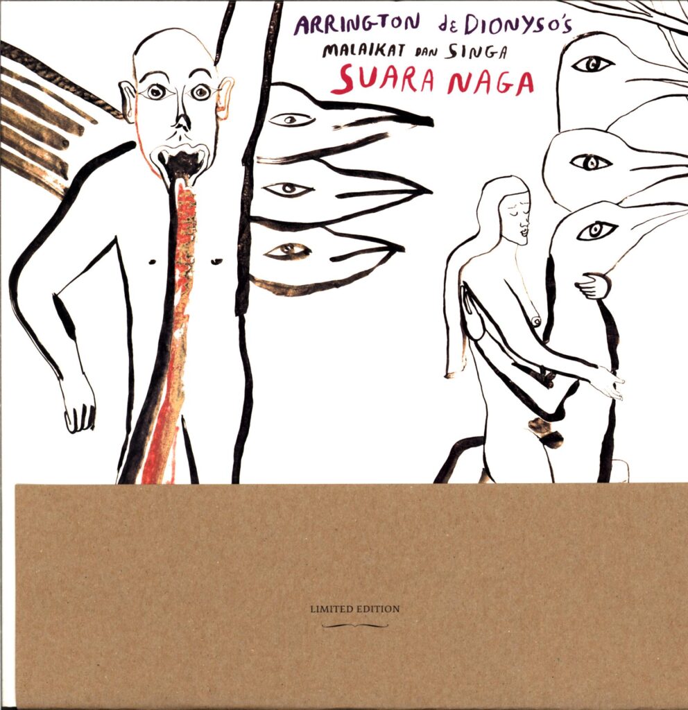 Arrington de Dionyso's Malaikat Dan Singa-Suara Naga-LP Vinyl