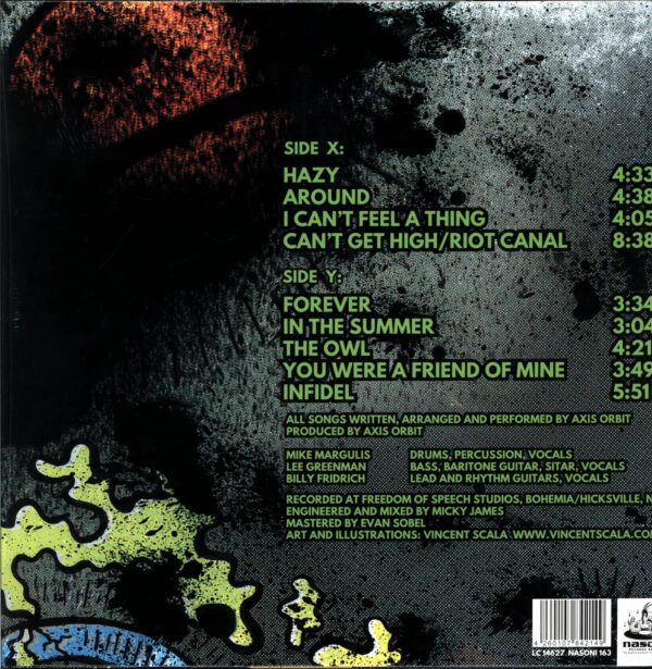 Axis Orbit- Axis Orbit green-LP Vinyl