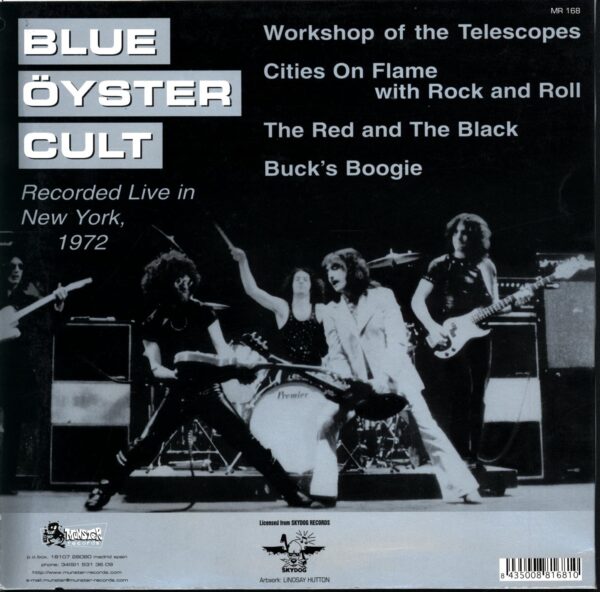 Blue Öyster Cult-Live In NY-72-10 Vinyl