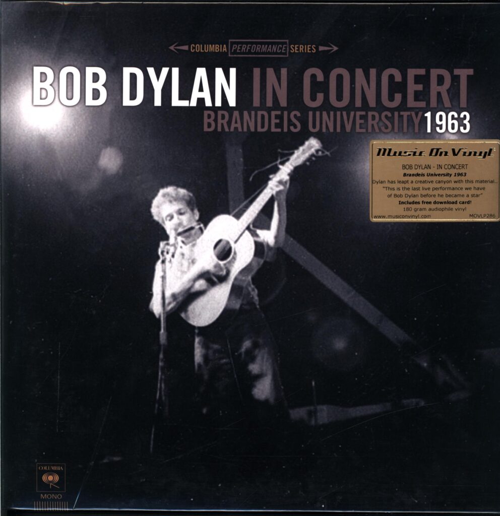 Bob Dylan-In Concert - Brandeis University 1963-LP Vinyl