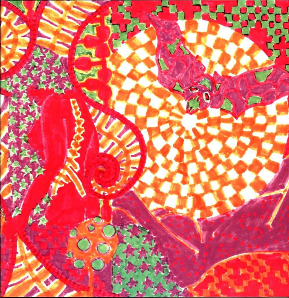 Cosmic Trip Machine-Vampyros Roussos pink-LP Vinyl