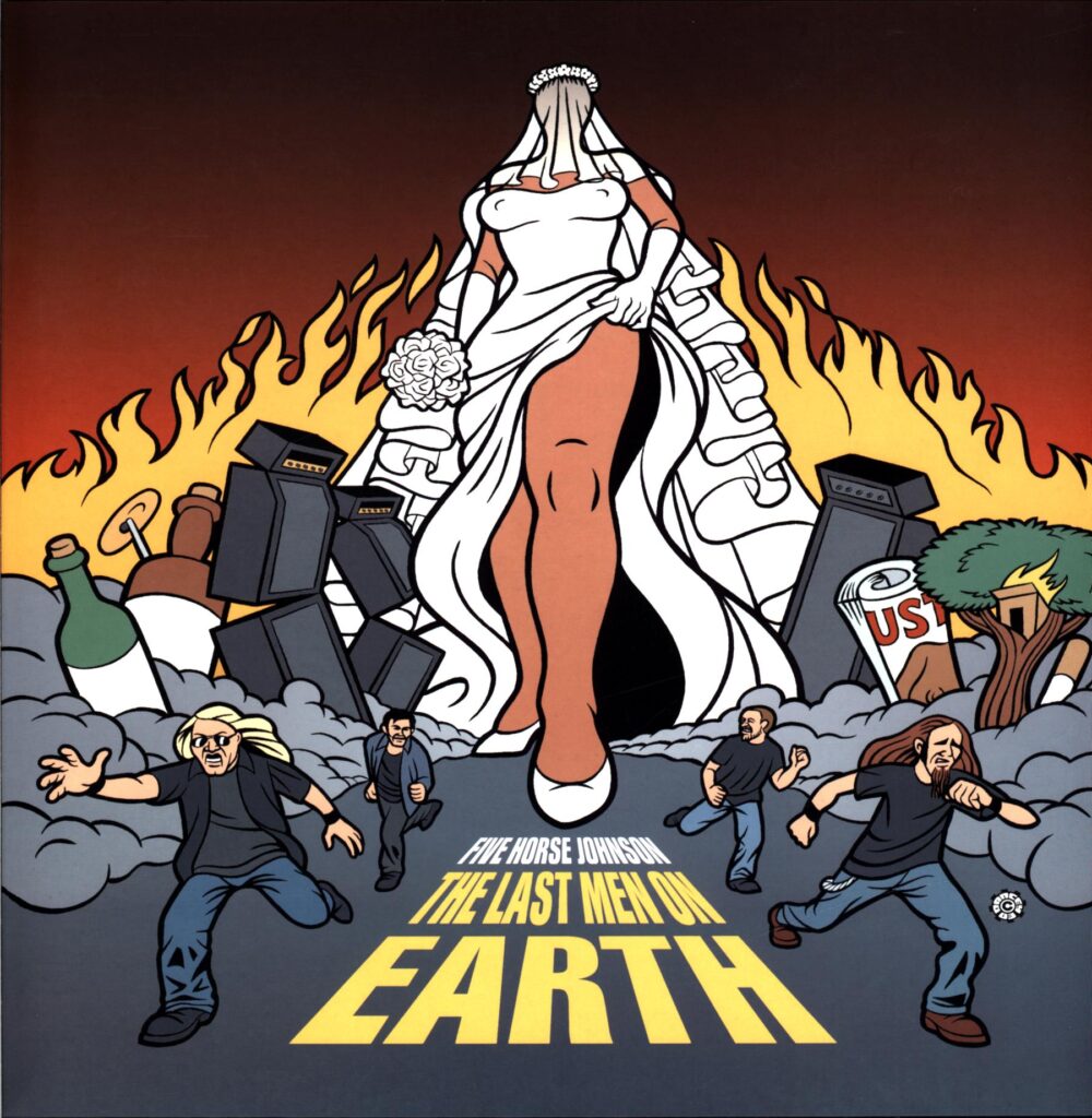 Five Horse Johnson-The Last Men On Earth white-LP Vinyl